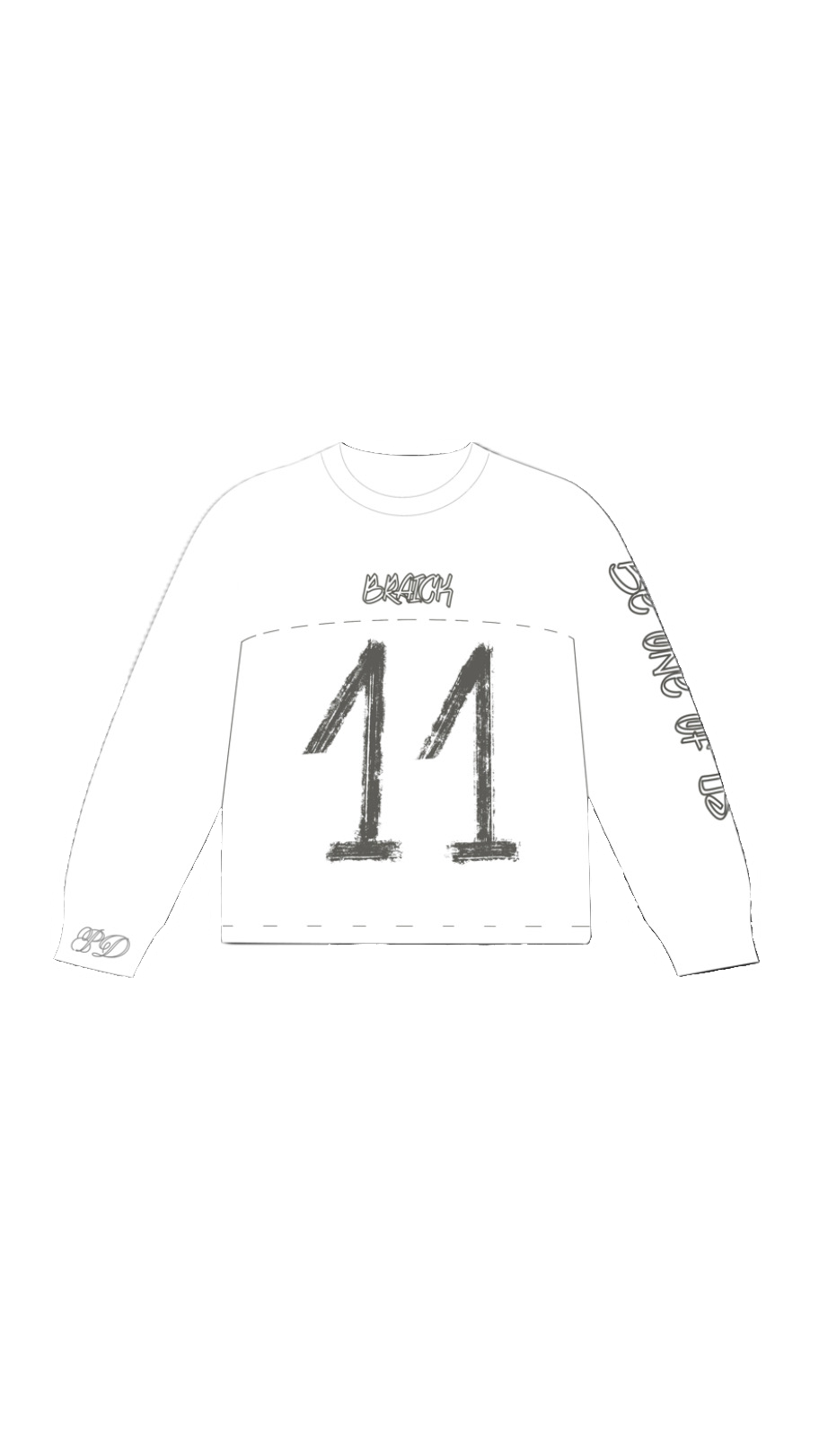 White ELEVEN Longsleeve