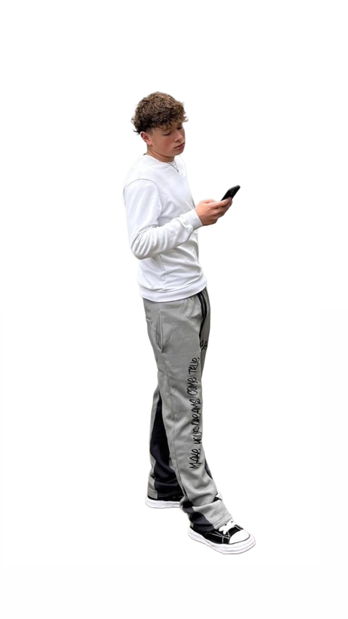 “Dreamchaser“ Flared Jogger Grey